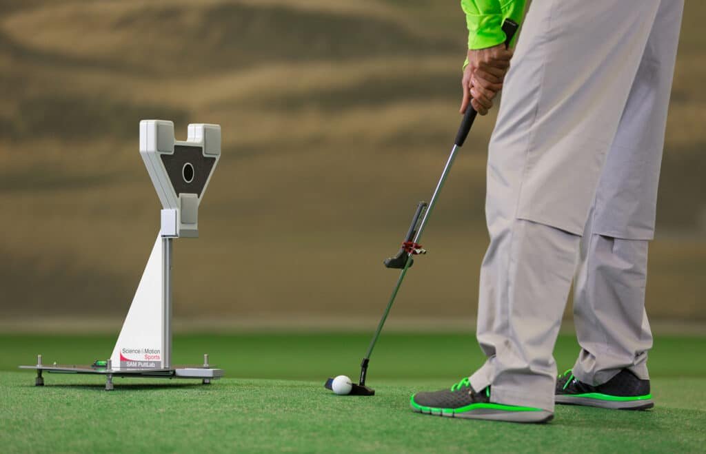 Système SAM PuttLab d'analyse des appuis pour golfeur